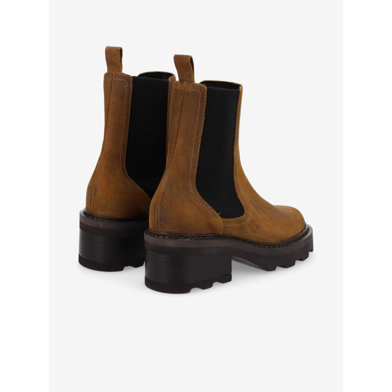 MIKE CHELSEA - OIL SUEDE - CHESTNUT
